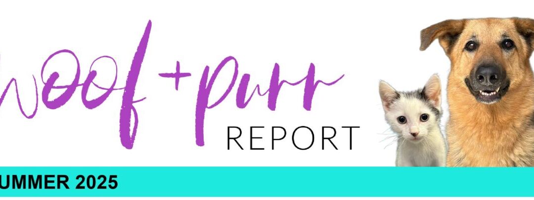 Woof & Purr Report Summer 2025