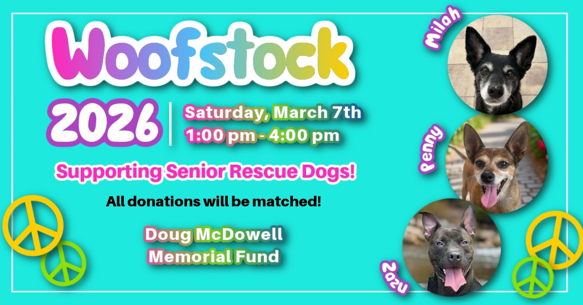 Woofstock 2026 - Banner