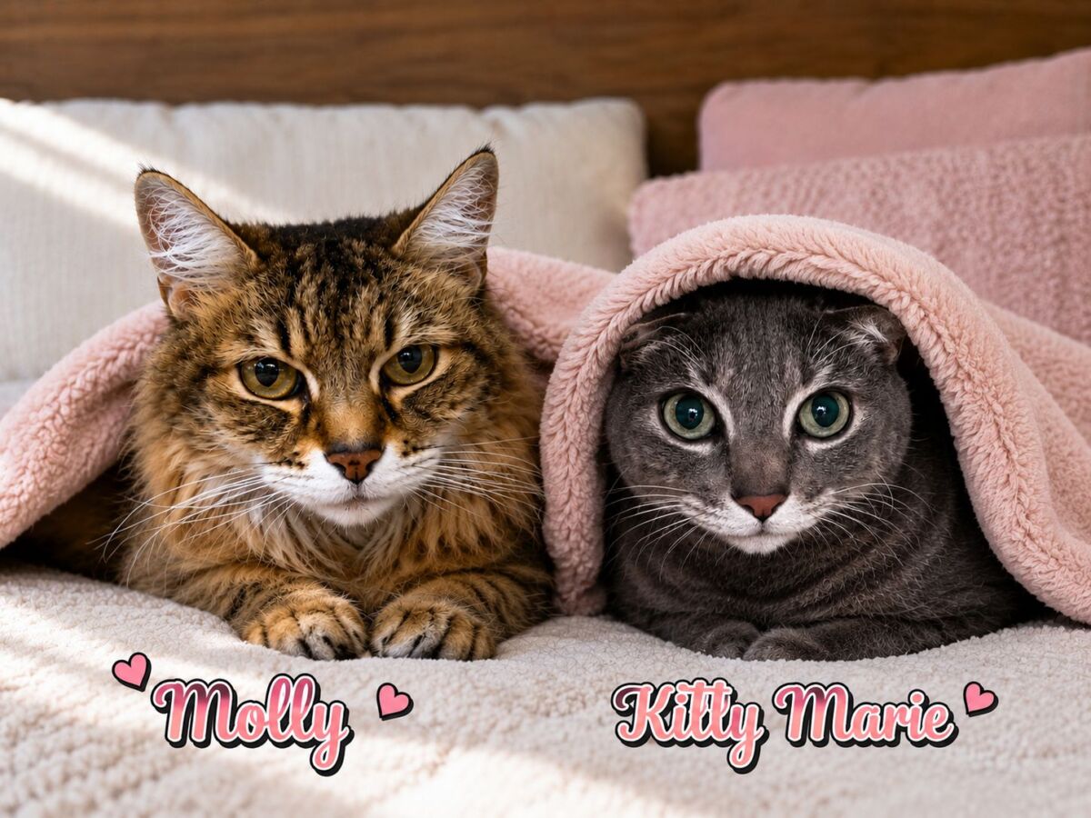 Molly and Kitty Marie