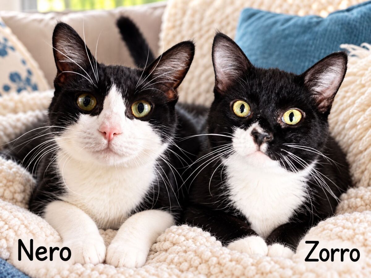 Nero and Zorro couch edit